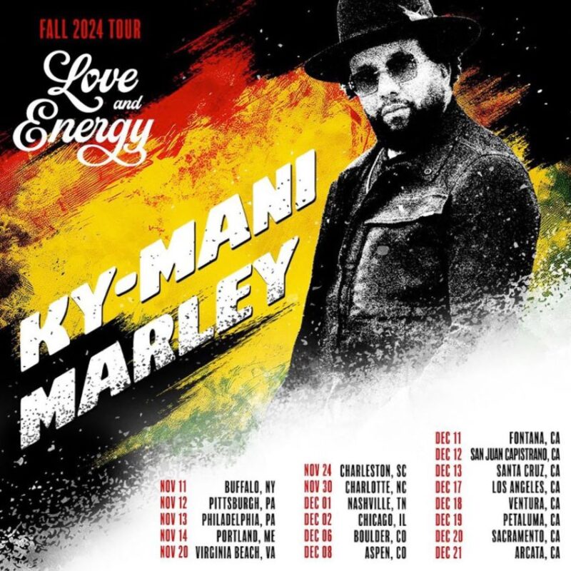 Ky-Mani Marley inspires with his latest single, ‘New Creature’, and announces the ‘Love and Energy’ Tour. Reggae Tastemaker