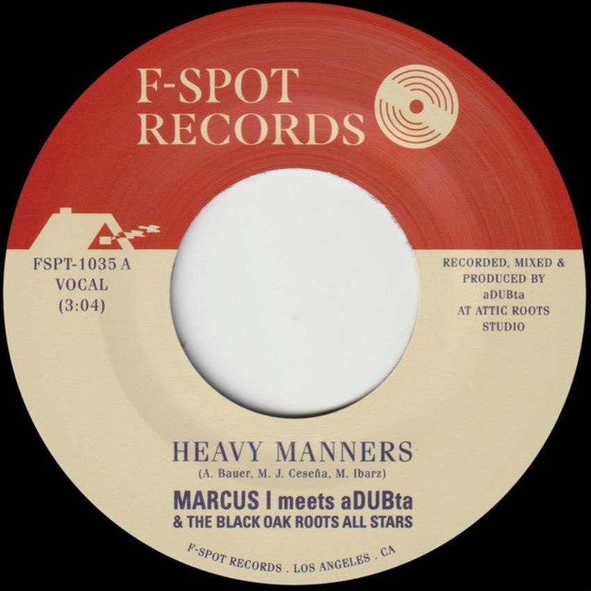 Marcus I and aDUBta drop "Heavy Manners" with The Black Oak Roots Allstars. Reggae Tastemaker