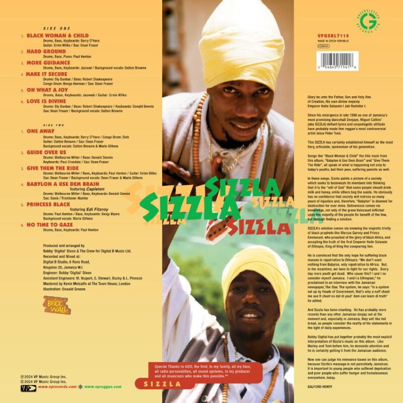 A reggae classic is reborn in Sizzla’s ‘Black Woman & Child’ 2024 Edition. Reggae Tastemaker