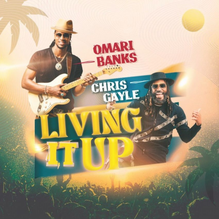 Caribbean Kings Omari Banks & Chris Gayle blaze through ‘Living It Up’. Reggae Tastemaker