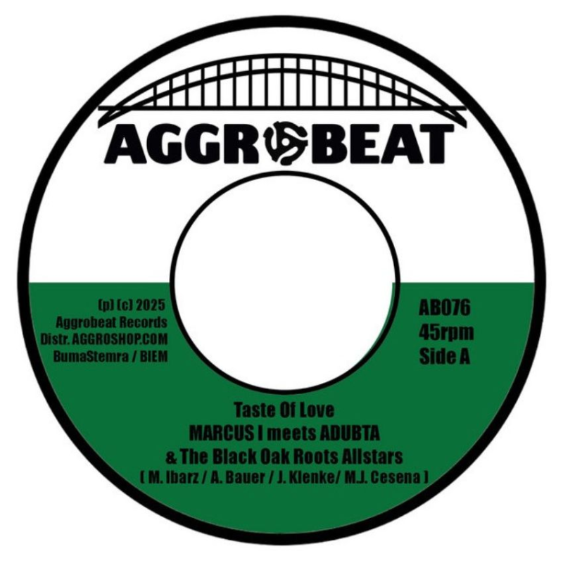 Marcus I meets aDUBta & the Black Oak Roots Allstars on rocksteady romance, “Taste Of Love”. Reggae Tastemaker