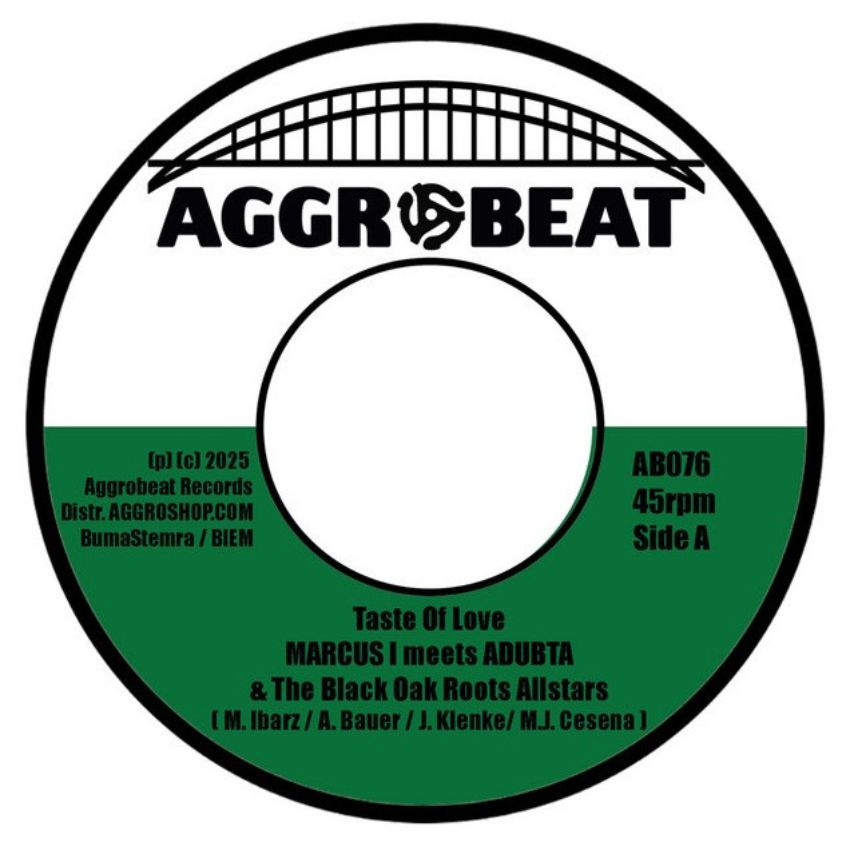 Marcus I meets aDUBta & the Black Oak Roots Allstars on rocksteady romance, “Taste Of Love”. Reggae Tastemaker