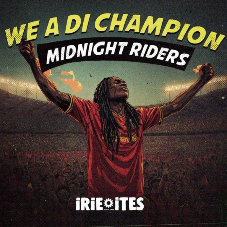 Champion spirit surges through Midnight Riders’ We A Di Champion. Reggae Tastemaker
