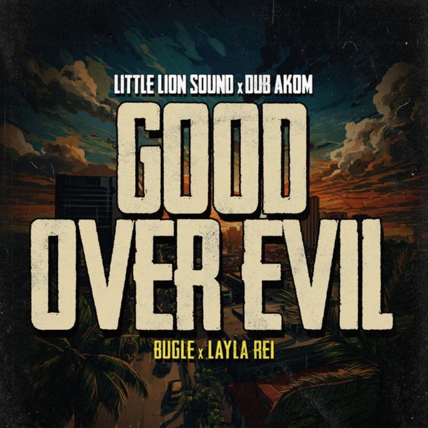 Bugle and Layla-Rei link with Little Lion Sound & Dub Akom on conscious cut. Reggae Tastemaker