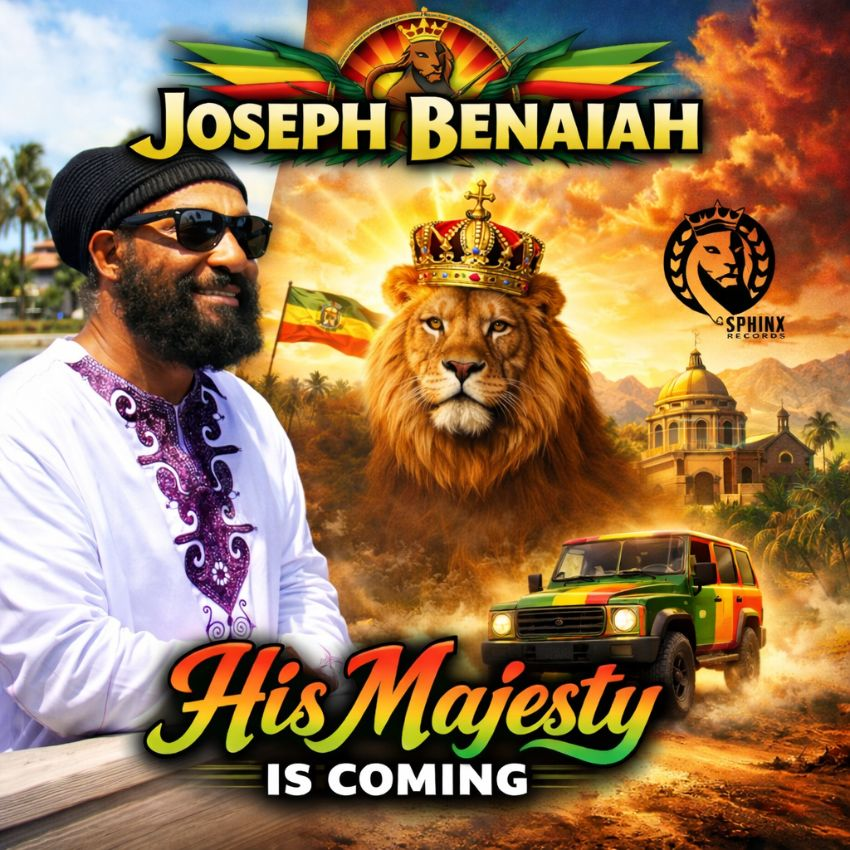 His Majesty Is Coming: Joseph Benaiah drops roots anthem ahead of 9th studio album. Reggae Tastemaker
